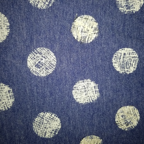 Lane Bryant blue blouse,womens,cinched at side,size 18 / 20. - Picture 7 of 8